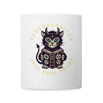 Necronomicon Lies Ein Gutes Buch - Tasse - Weiß - Vorne