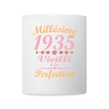 Vintage 1935 Vintage Anniversary Gift - Mug - white - Front