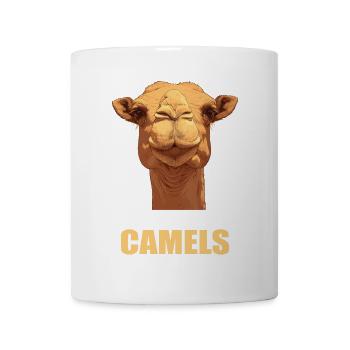 Camel Kamele Kamel - Tasse - Weiß - Vorne