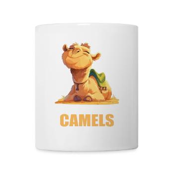 Camel Kamele Kamel - Tasse - Weiß - Vorne