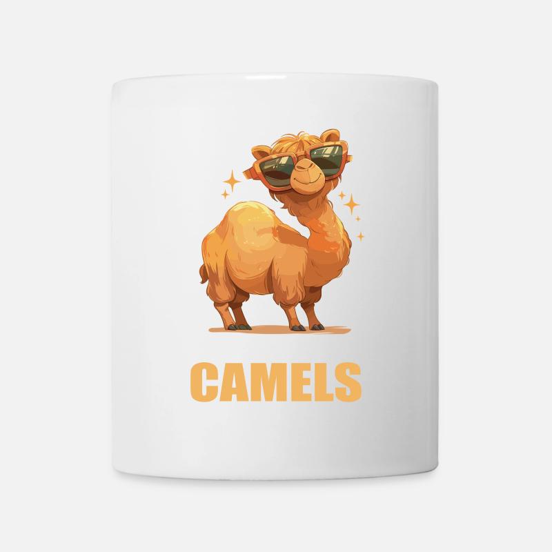 Camel Kamele Kamel - Tasse - Weiß