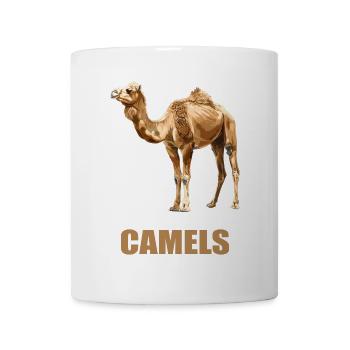 Camel Kamele Kamel - Tasse - Weiß - Vorne