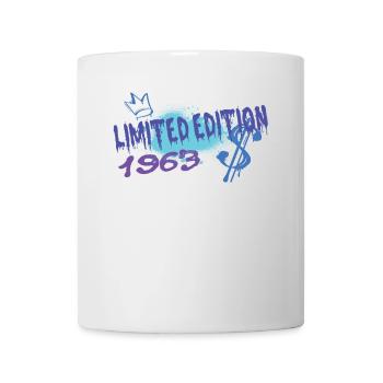 Limited Edition 1963 Geburtstag 1963 Geboren - Tasse - Weiß - Vorne
