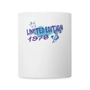 Limited Edition 1978 Geburtstag 1978 Geboren - Tasse - Weiß - Vorne
