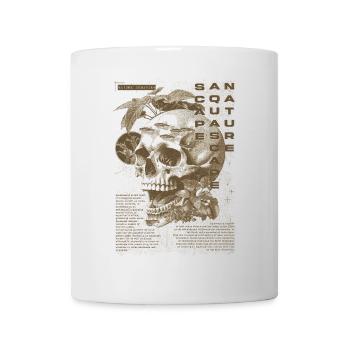 Aquascaping Moderner tropischer Fischhalter Aquarianer - Tasse - Weiß - Vorne