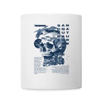 Aquascaping Moderner tropischer Fischhalter Aquarianer - Tasse - Weiß - Vorne
