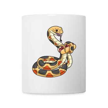 Snake Hot Dog - Mug - white - Front