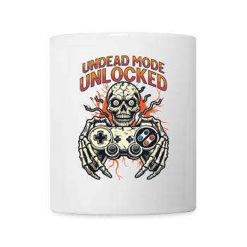 Zombie Gaming Controller Entfesselter Untoter - Tasse - Weiß - Vorne