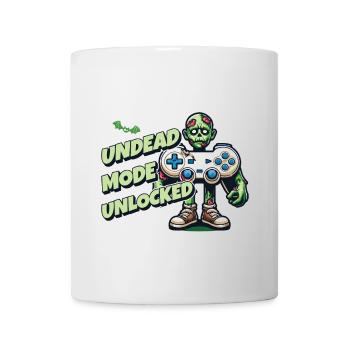 Manette de jeu Zombie : Mode Mort-vivant - Mug blanc - blanc - Devant
