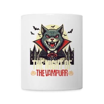 Vampire Cat Night of the Vampurr - Mug - white - Front