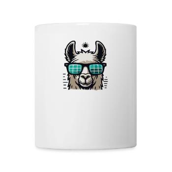 Mathe Ist Kein Lama-design - Tasse - Weiß - Vorne
