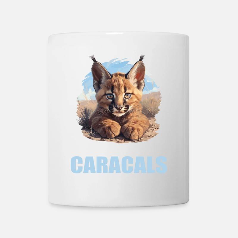 Caracal Karakale Karakal - Mug blanc - blanc