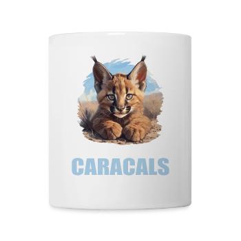 Caracal Karakale Karakal - Mug blanc - blanc - Devant