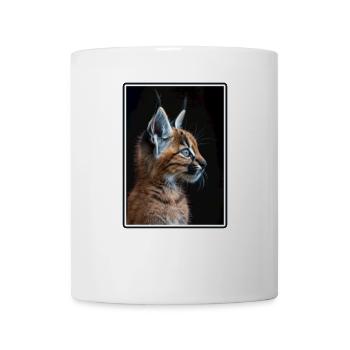 Caracal Karakale Karakal - Mug blanc - blanc - Devant