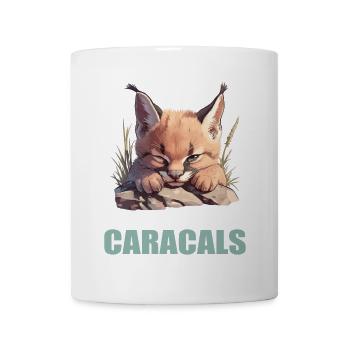 Caracal Karakale Karakal - Mug blanc - blanc - Devant
