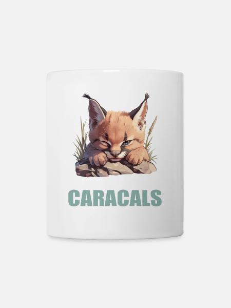 Caracal Karakale Karakal - Mug blanc - blanc