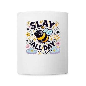 Slay All Day - Tasse - Weiß - Vorne