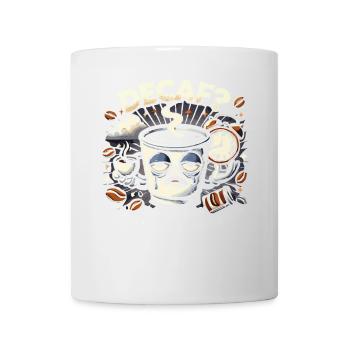 Koffeinfrei Nein danke, ich bin innerlich schon to - Tasse - Weiß - Vorne