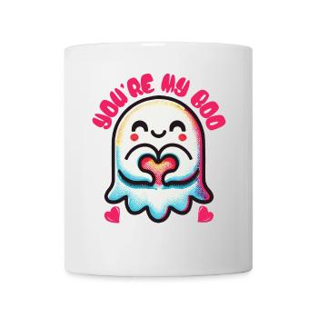 Mignon motif fantôme You’re My Boo - Mug blanc - blanc - Devant
