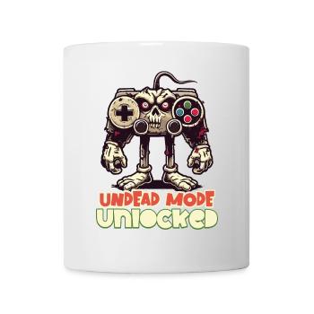 Manette de jeu Zombie : Mode Mort-vivant - Mug blanc - blanc - Devant