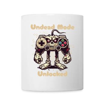 Mode manette de jeu Zombie déchaîné - Mug blanc - blanc - Devant