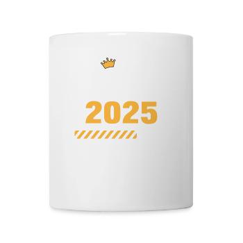 Mama 2025 Loading - Tasse - Weiß - Vorne