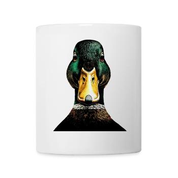 Ente Stockente Entenküken Duck Entlein Erpel Enten - Mug blanc - blanc - Devant