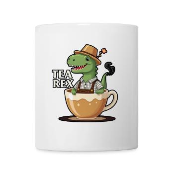 Tea Rex Tyrannosaurus Rex - Tasse - Weiß - Vorne