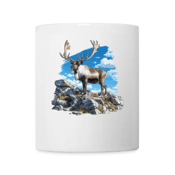 Caribou Karibus Karibu - Tasse - Weiß - Vorne