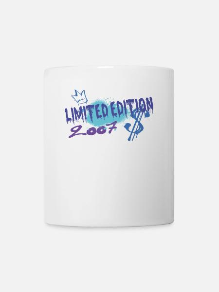 Limited Edition 2007 Geburtstag 2007 Geboren - Tasse - Weiß