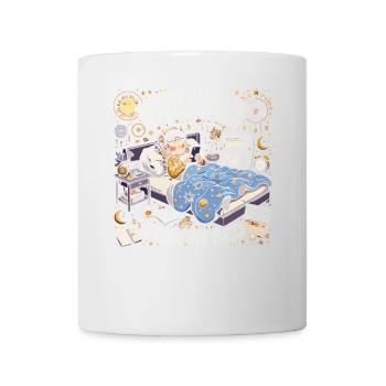 Tut mir leid, dass ich zu spät komme, mein Sternze - Tasse - Weiß - Vorne