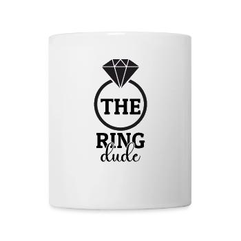 Ring Dude Ring Bearer Wedding Wedding Wedding Ring - Mug - white - Front