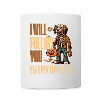 Halloween Creepy Dog Companion - Mug - white - Front