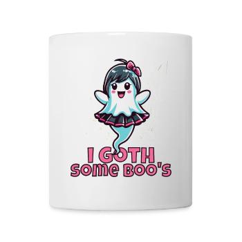 Halloween Goth Girl I Goth Some Boo’s - Mug blanc - blanc - Devant