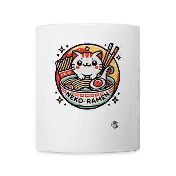 Neko Ramen pour chats - Mug blanc - blanc - Devant