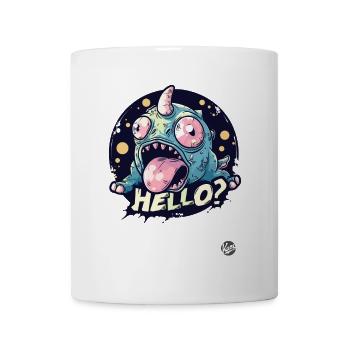 Crazy Unicorn Lizards Hello - Mug - white - Front