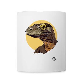 A cool monitor lizard - Mug - white - Front