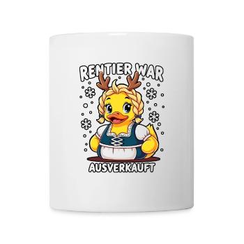 Rentier war ausverkauft Elch - Tasse - Weiß - Vorne
