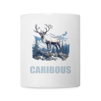 Caribou Karibus Karibu - Tasse - Weiß - Vorne