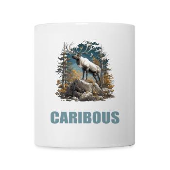 Caribou Karibus Karibu - Tasse - Weiß - Vorne
