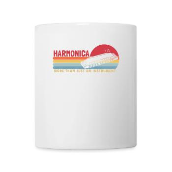 L’harmonica plus qu’un instrument Harpe à bouche - Mug blanc - blanc - Devant