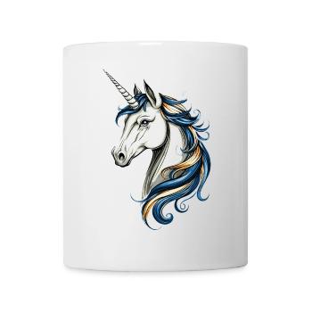 Licorne Cavalier Poney Ferme Chevaux Équitation Licornes - Mug blanc - blanc - Devant