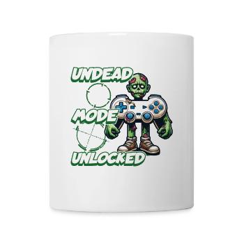 Manette de jeu Zombie : Mode Mort-vivant - Mug blanc - blanc - Devant