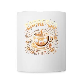 Espresso Selber machen - Tasse - Weiß - Vorne