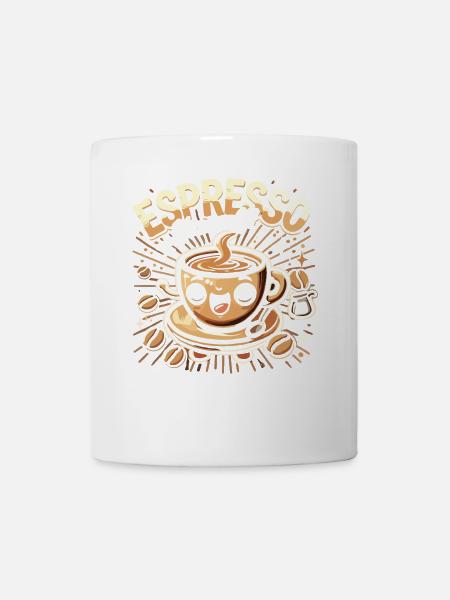 Espresso Selber machen - Tasse - Weiß