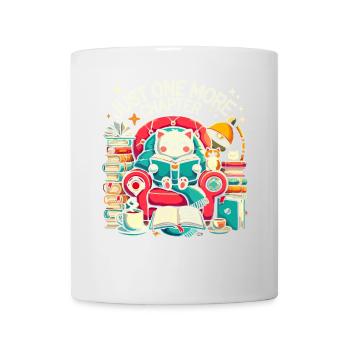 Nur noch ein Kapitel - Tasse - Weiß - Vorne
