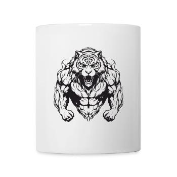 Musculation Tiger Muscles - Mug blanc - blanc - Devant