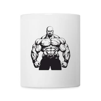 Bodybuilder Muscles Workout Gym - Mug - white - Front