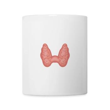 My thyroid gland tried to kill me, - Mug - white - Front