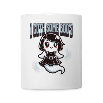 Halloween Gothic Girl I Got Boo’s - Mug blanc - blanc - Devant